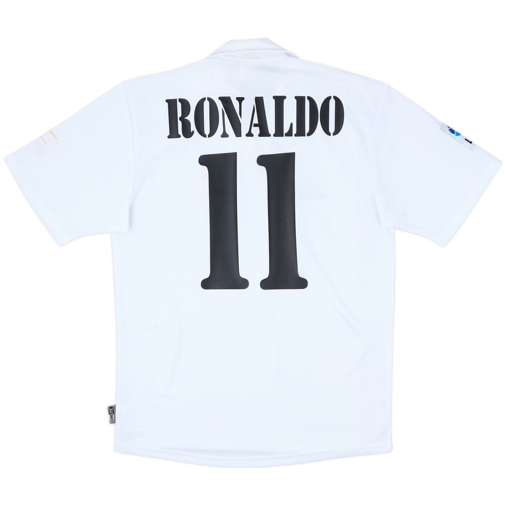 2002-03 Real Madrid Centenary Home Shirt Ronaldo #11 - 7/10 - (S)