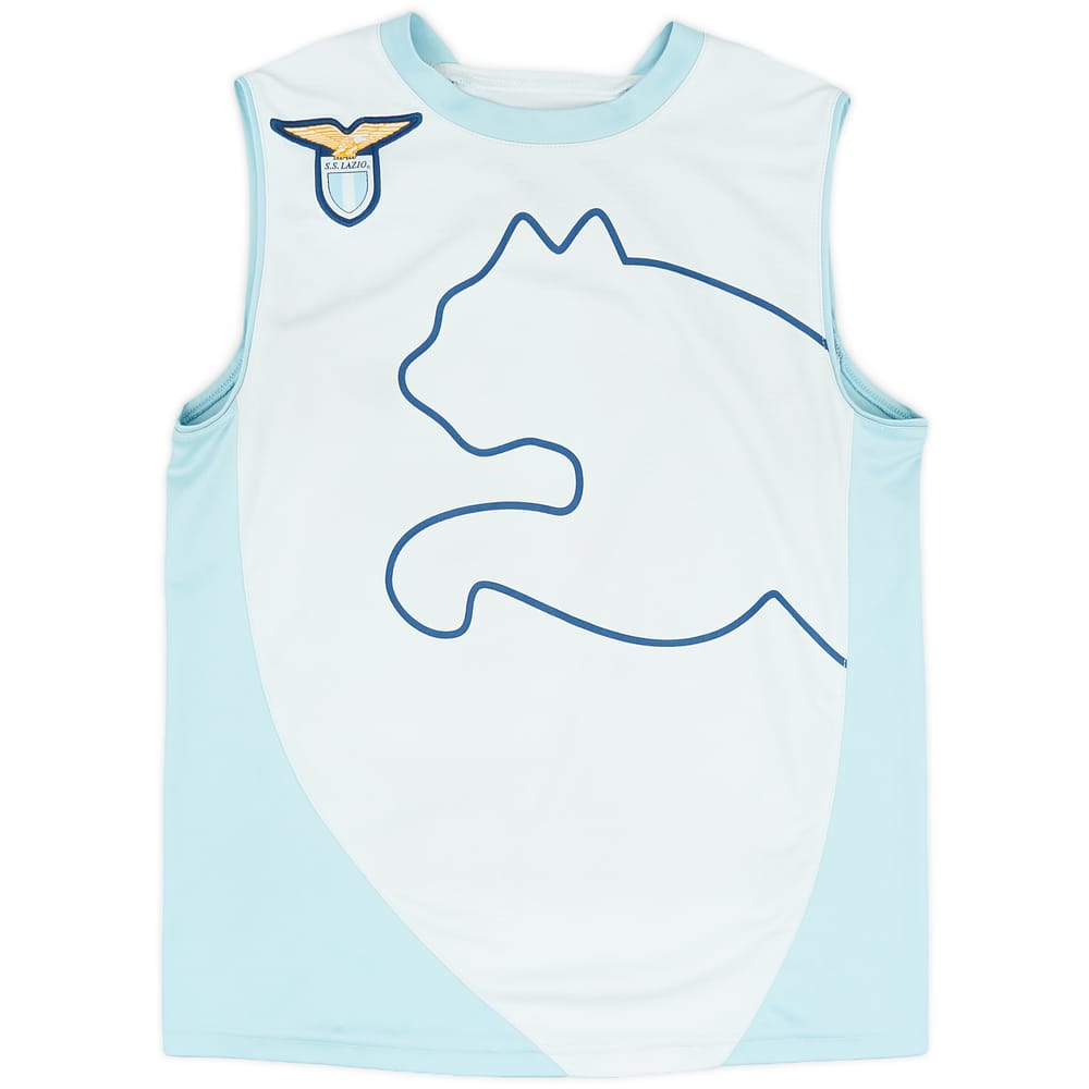 2008-09 Lazio Puma Training Vest - 7/10 - (XL.Boys)
