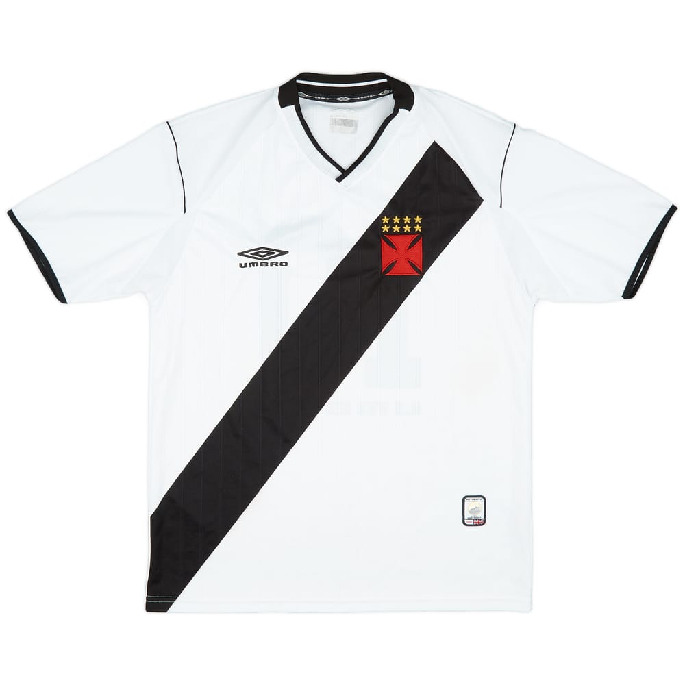2002 Vasco da Gama Away Shirt #10 - 8/10 - (L)