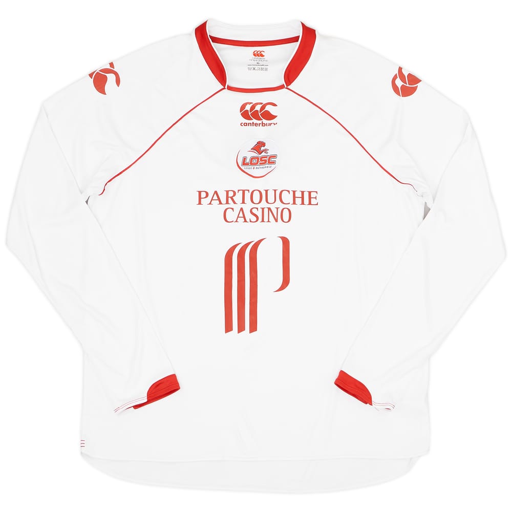 2008-09 Lille Away L/S Shirt - 7/10 - (XL)