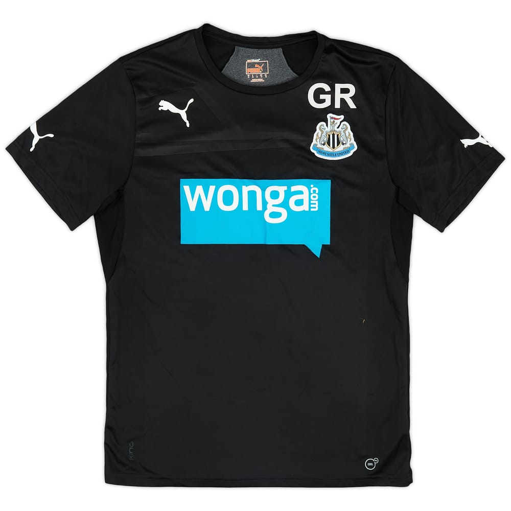 2013-14 Newcastle Staff Issue Puma Training Shirt &#039;GR&#039; - 8/10 - (M)