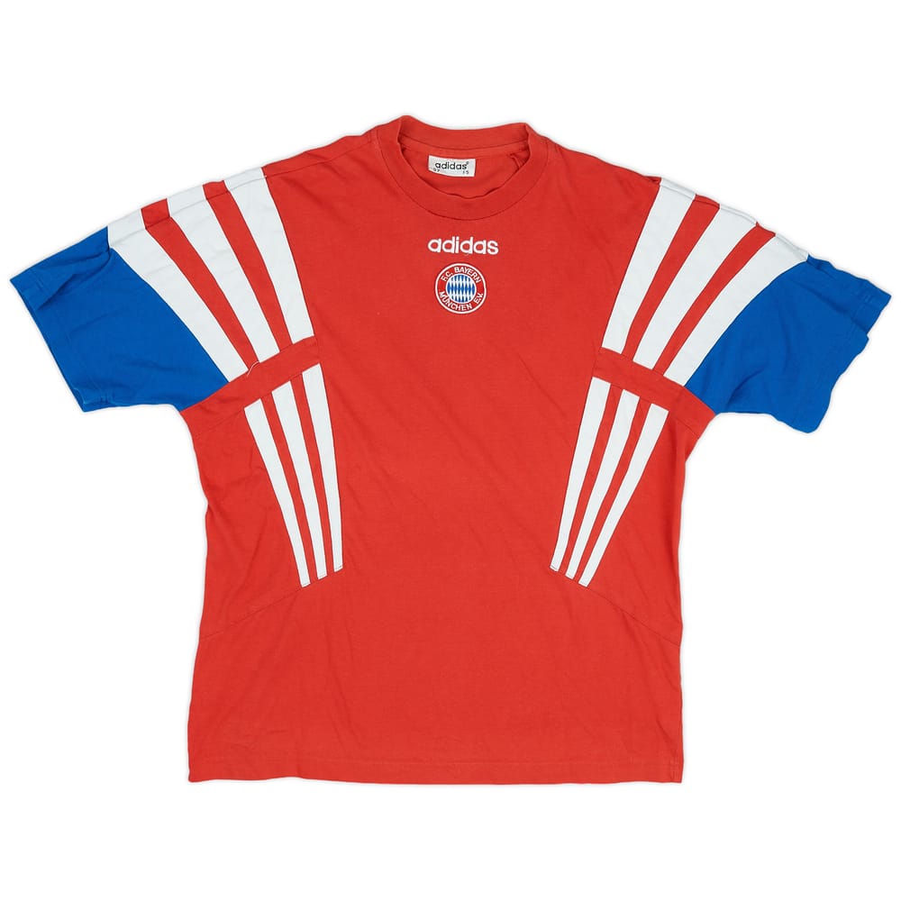 1995-96 Bayern Munich adidas Training Shirt - 8/10 - (L)