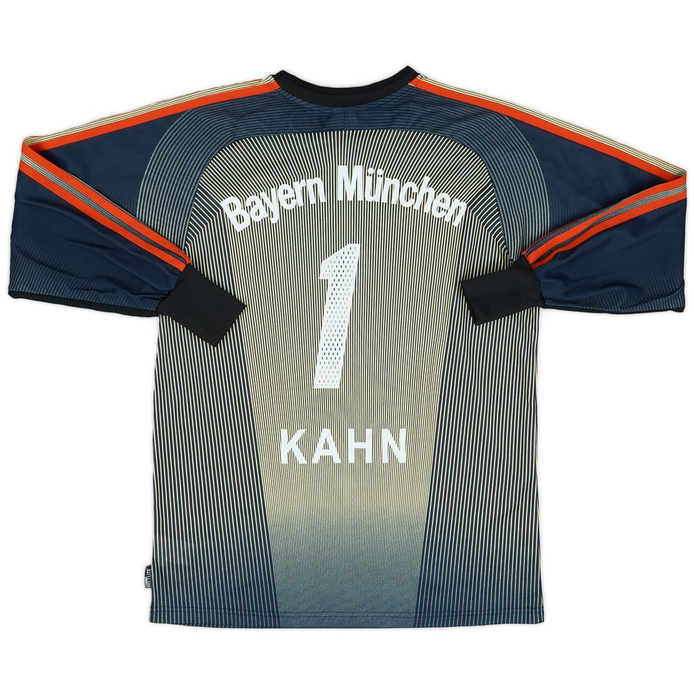2003-04 Bayern Munich GK Shirt Kahn #1 - 7/10 - (S)