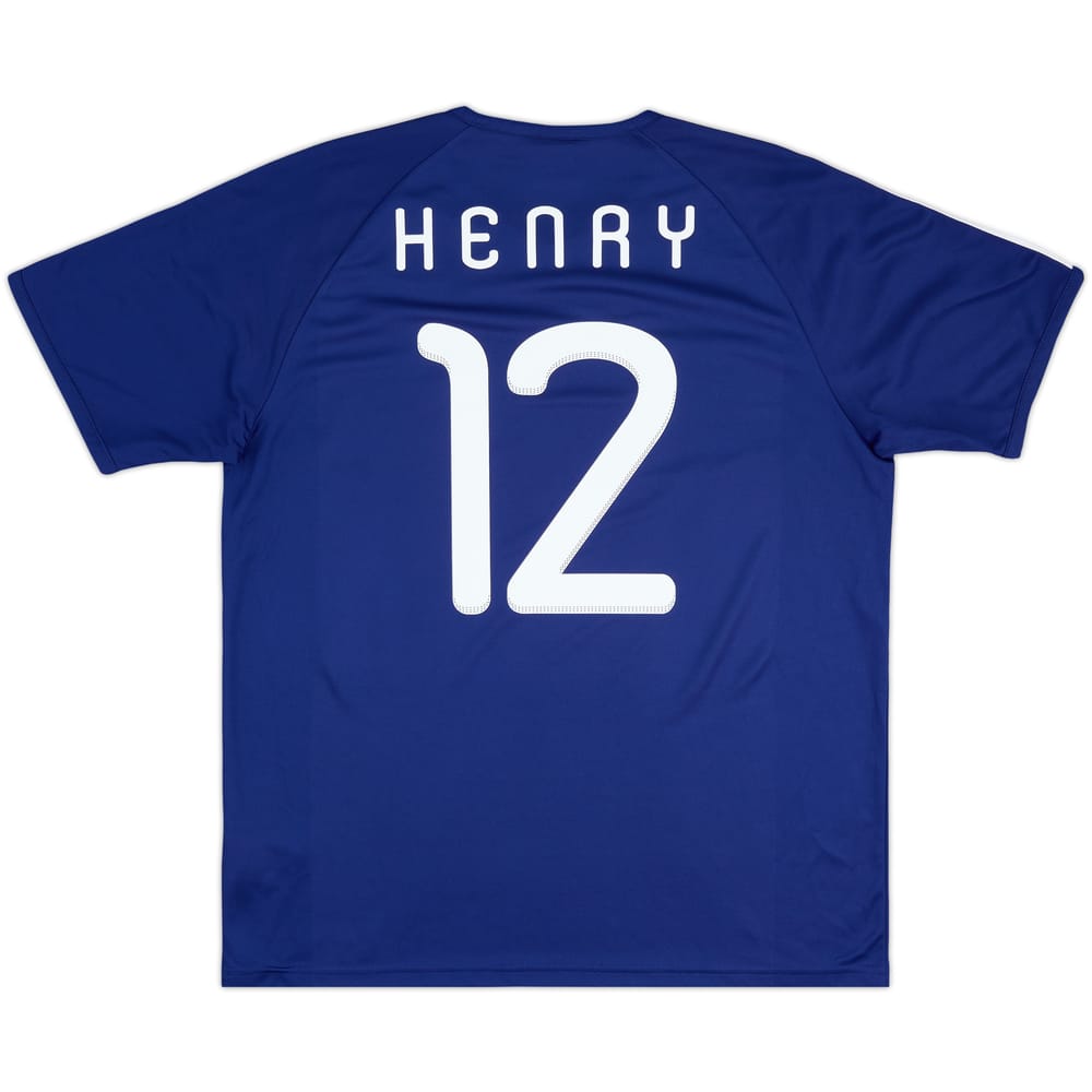 2009-10 France Basic Home Shirt Henry #12 - 8/10 - (S)