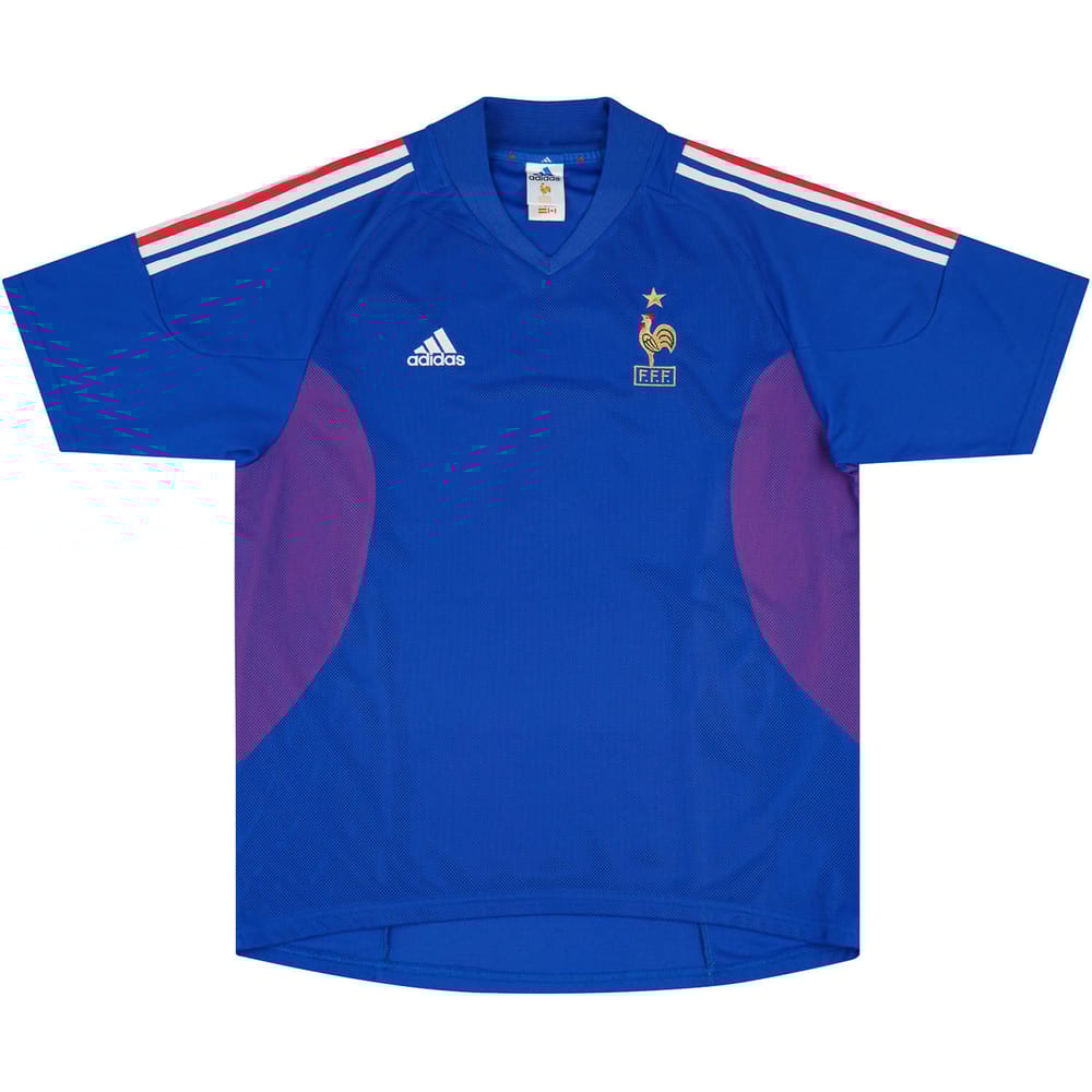 2002-04 France Home Shirt - 7/10