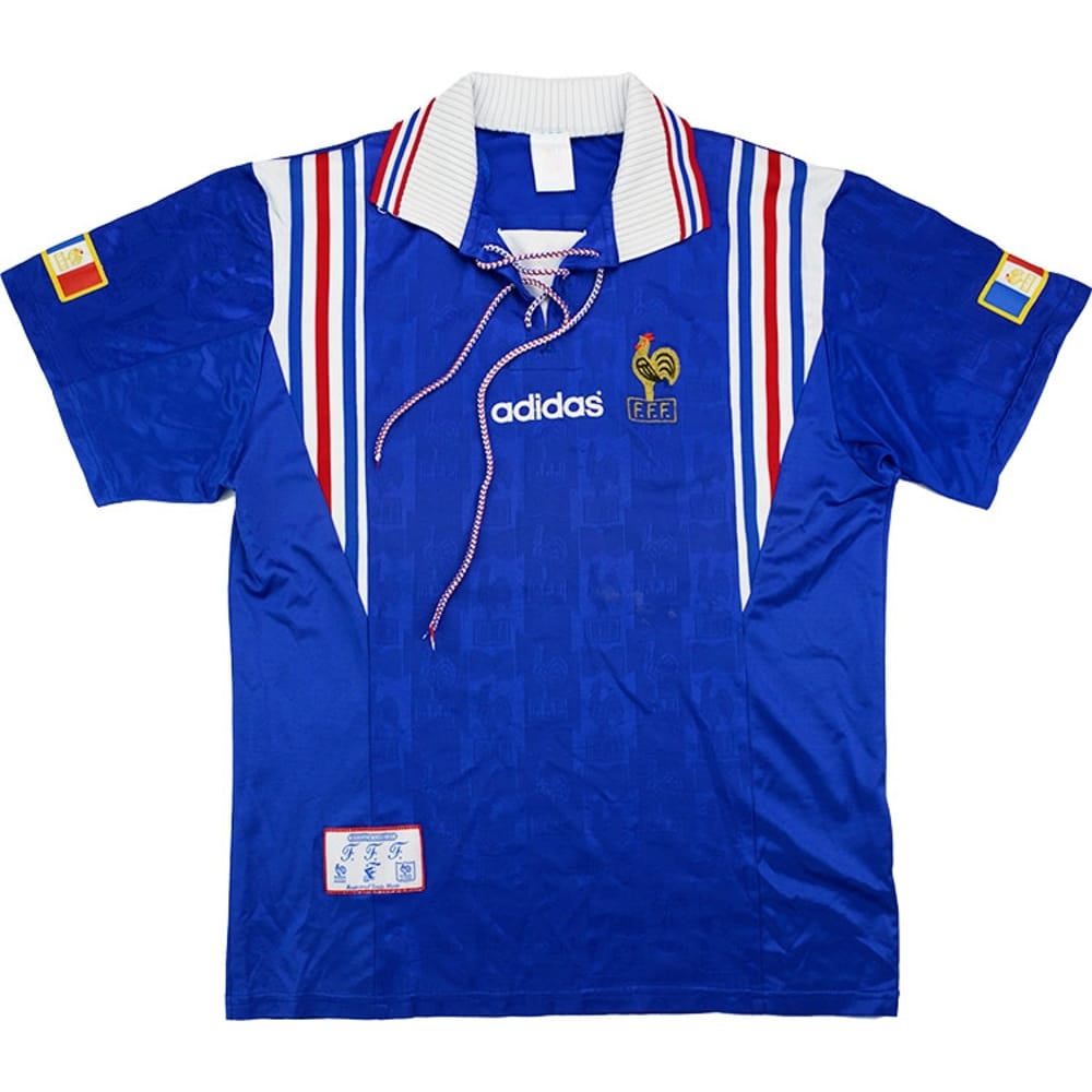 1996-98 France Home Shirt - 8/10 - (L/XL)