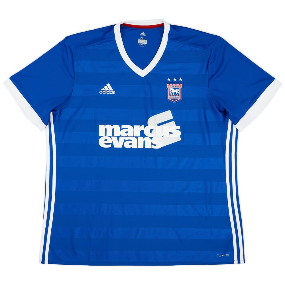 2017-18 Ipswich Home Shirt - 9/10 - (XXL)
