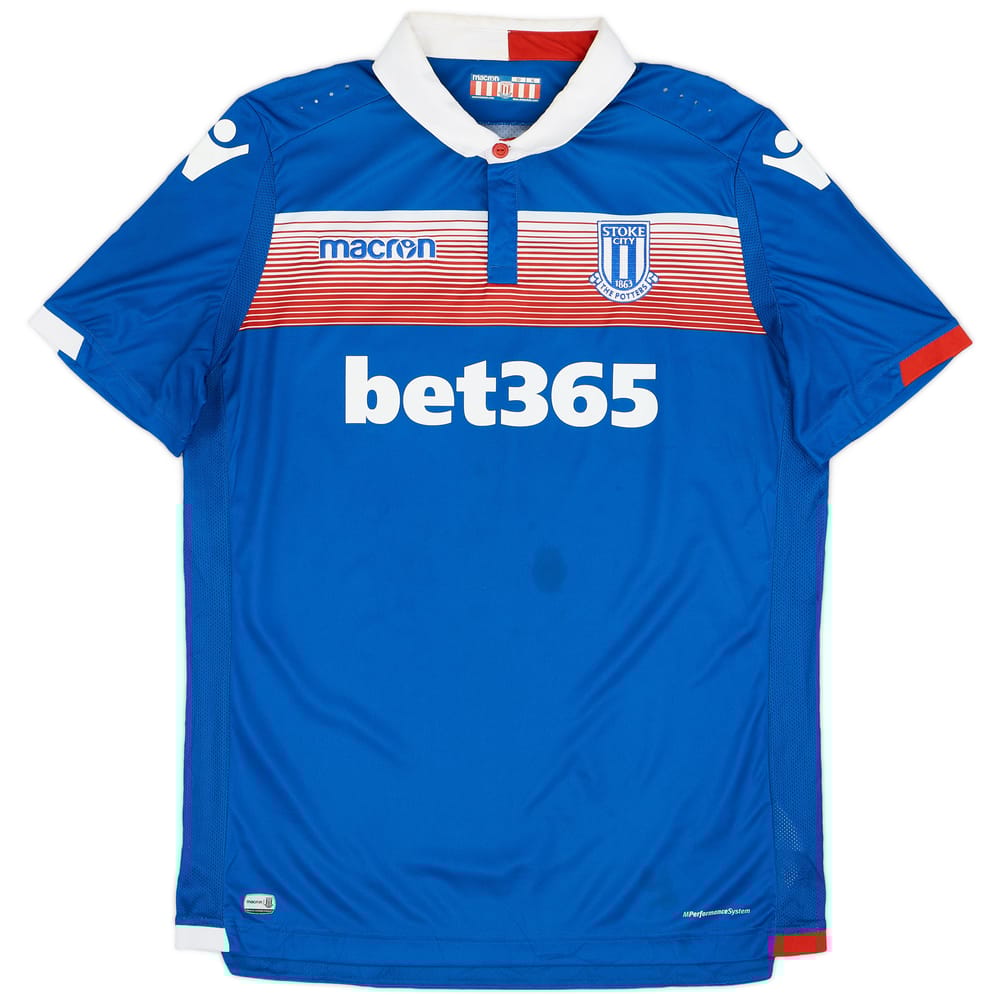 2017-18 Stoke City Away Shirt - 7/10 - (XL)
