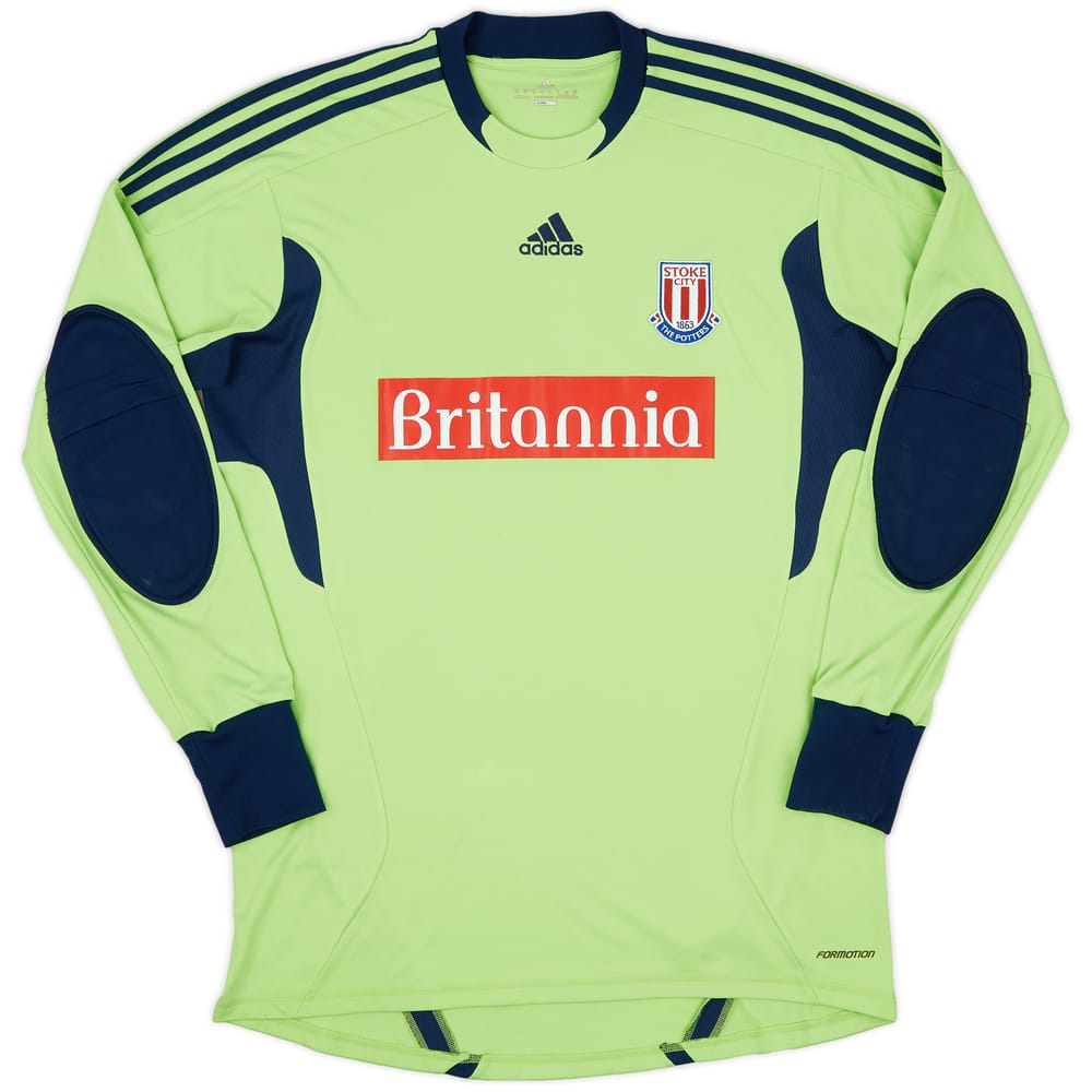 2011-12 Stoke City GK Shirt - 8/10 - (L)
