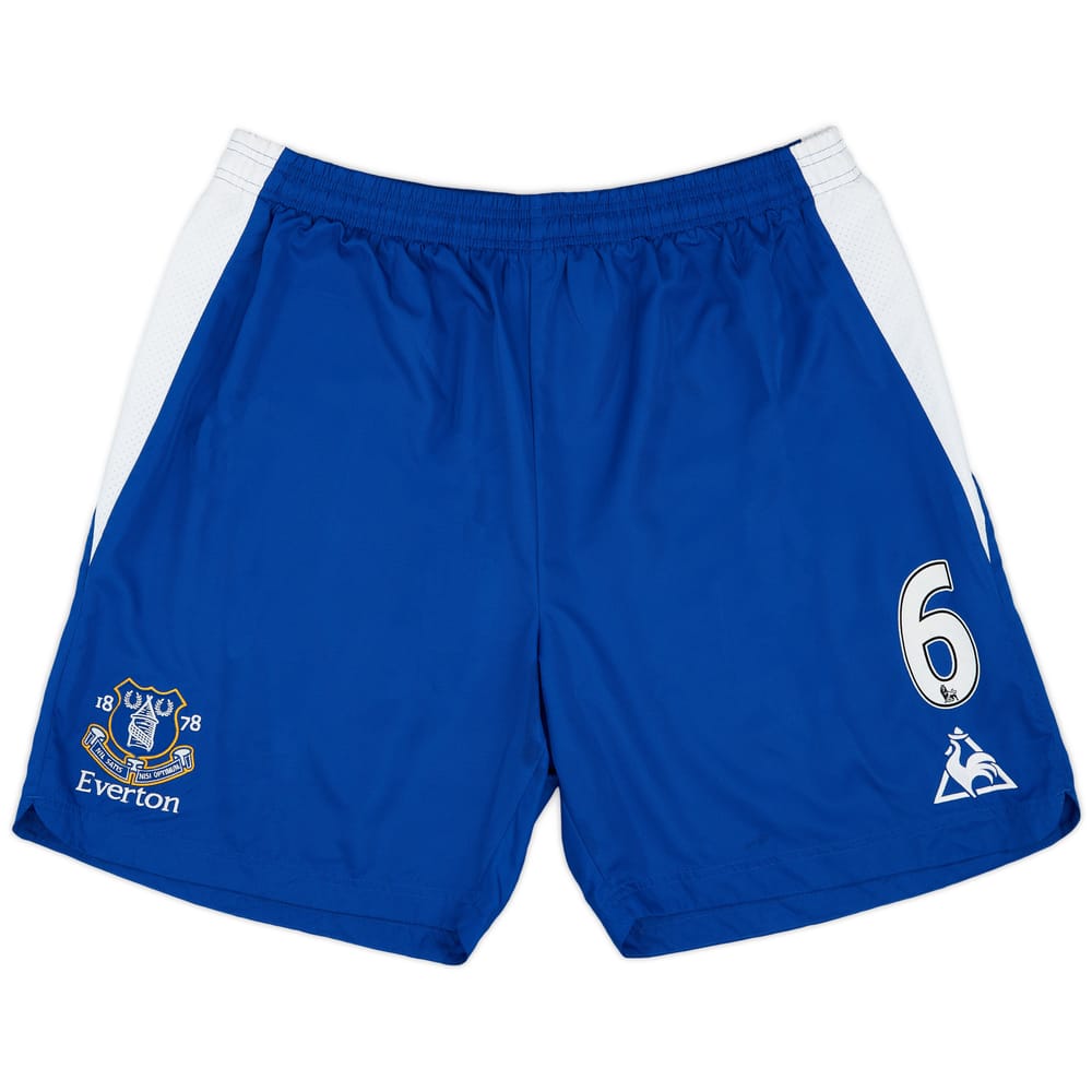 2009-10 Everton Player Issue Training Shorts #6 - Excellent 9/10 - (3XL)
