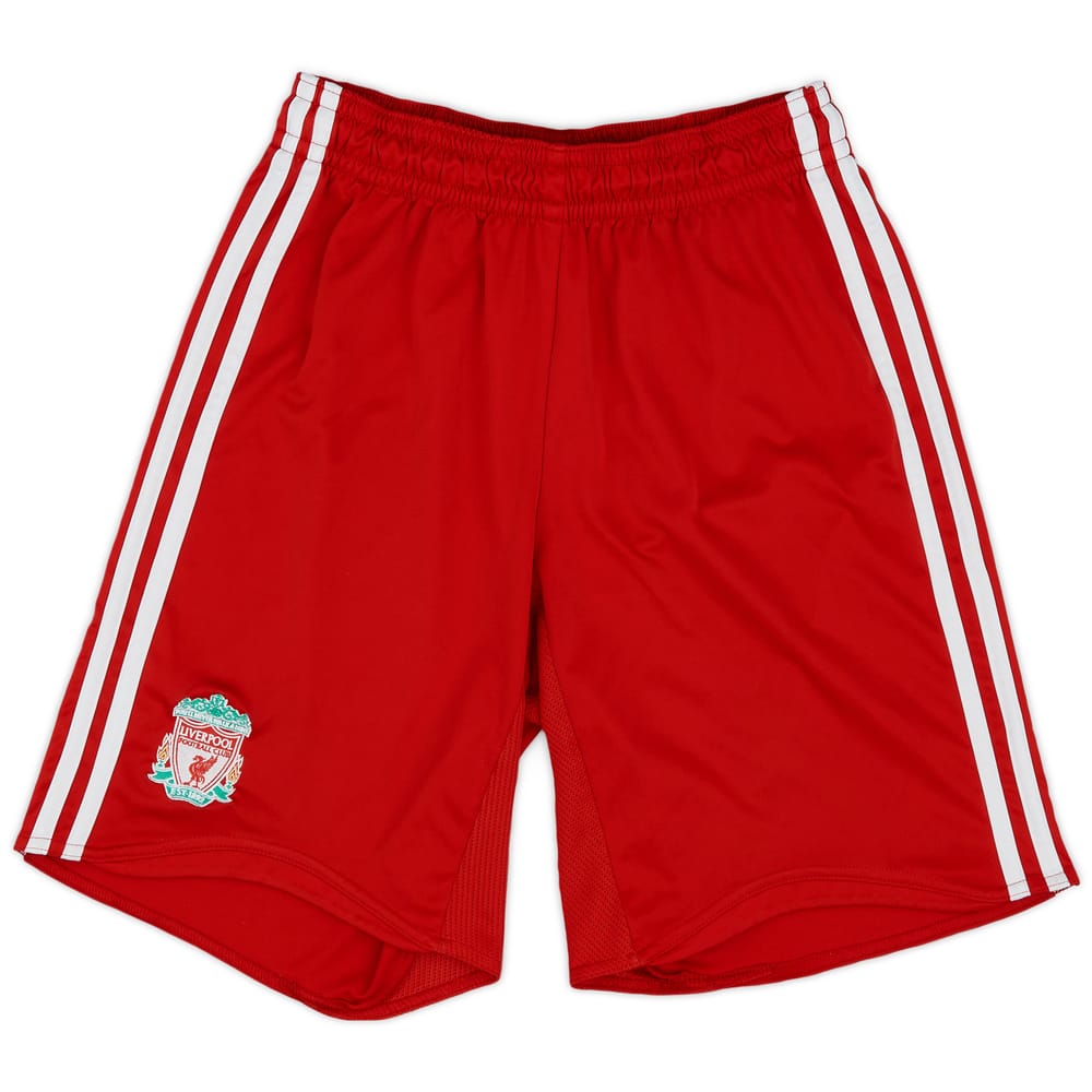 2008-10 Liverpool Home Shorts - Excellent 8/10 - (S)