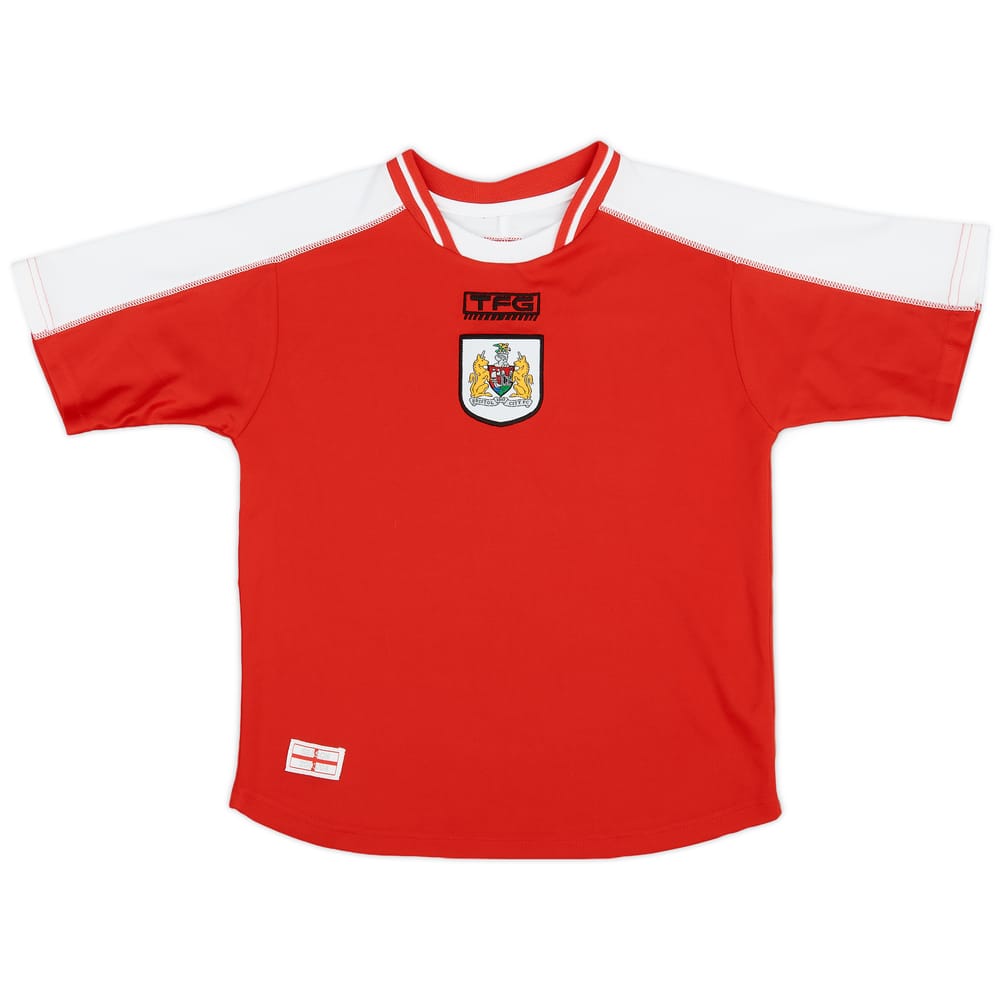 2003-04 Bristol City Home Shirt - 9/10 - (M.Boys)