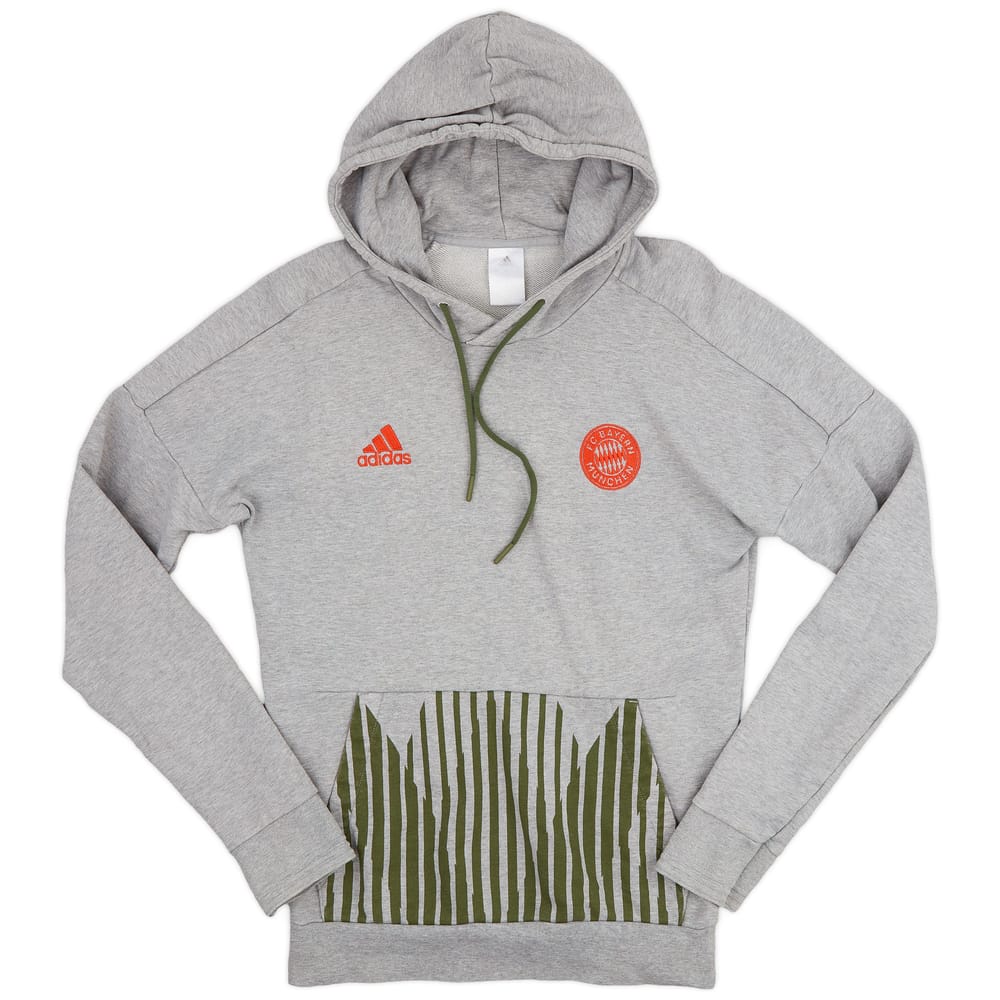 2018-19 Bayern Munich adidas Hooded Top - 9/10 - (S)