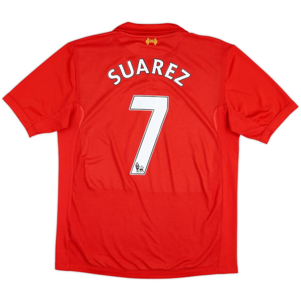 Camiseta de local del Liverpool 2012-13 Suarez #7 - 6/10 - (L)