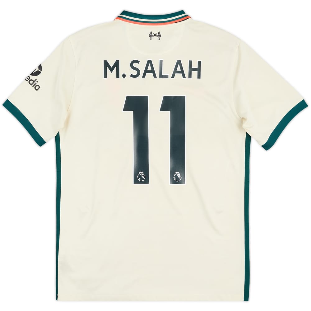 Camiseta de visitante de Liverpool 2021-22 M.Salah #11 - 5/10 - (M)