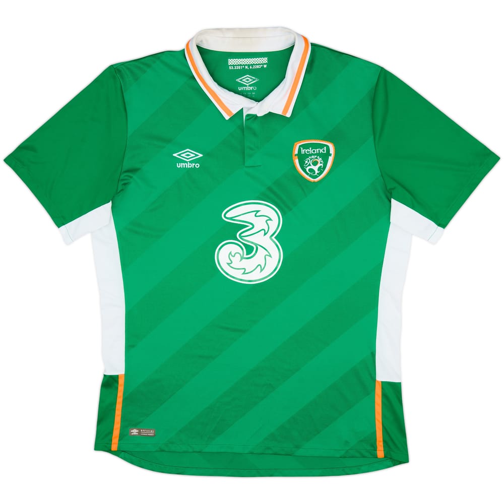 2016-17 Ireland Home Shirt - 6/10 - (XL)