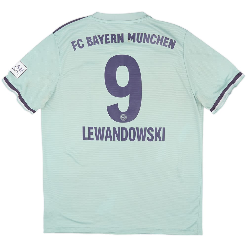 2018-19 Bayern Munich Away Shirt Lewandowski #9 - 4/10 - (L)