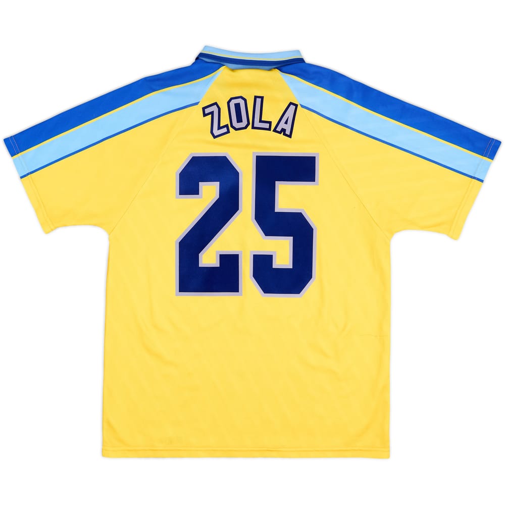 1996-97 Chelsea Camiseta Visitante Zola #25 - 8/10 - (L)