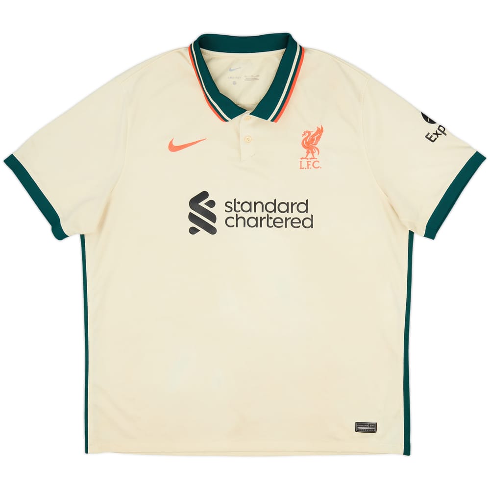 2021-22 Liverpool Away Shirt - 5/10 - (XXL)