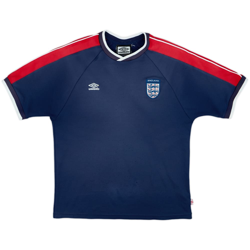 2000-01 England Umbro Training Shirt - 5/10 - (M)