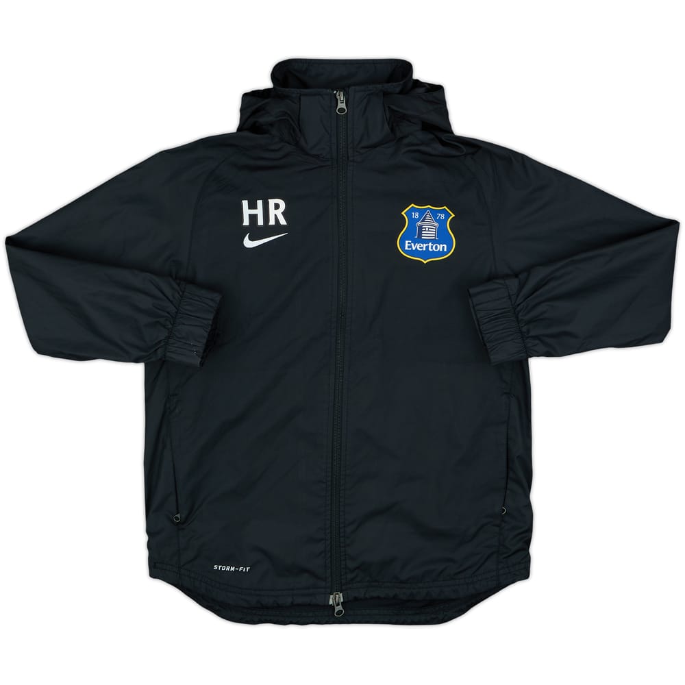 2013-14 Everton Nike Rain Coat HR - 7/10 - (M.Boys)