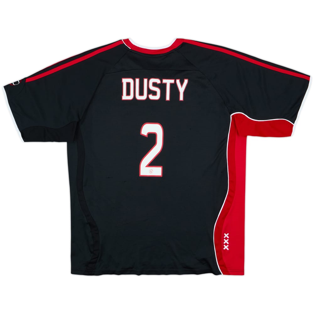 2006-07 Ajax Away Shirt Dusty #2 - 8/10 - (XL.Boys)