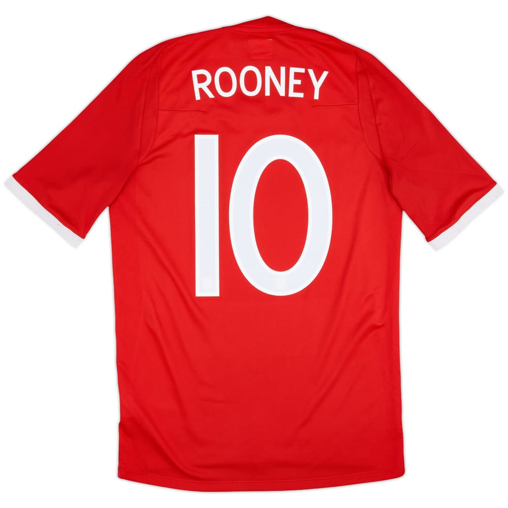 2010-11 England Away Shirt Rooney #10 - 5/10 - (S)