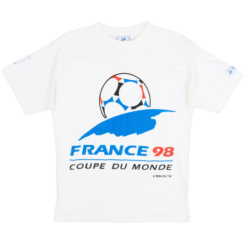 1998 France 98 Coupe Du Monde Graphic Tee - 7/10 - (M)
