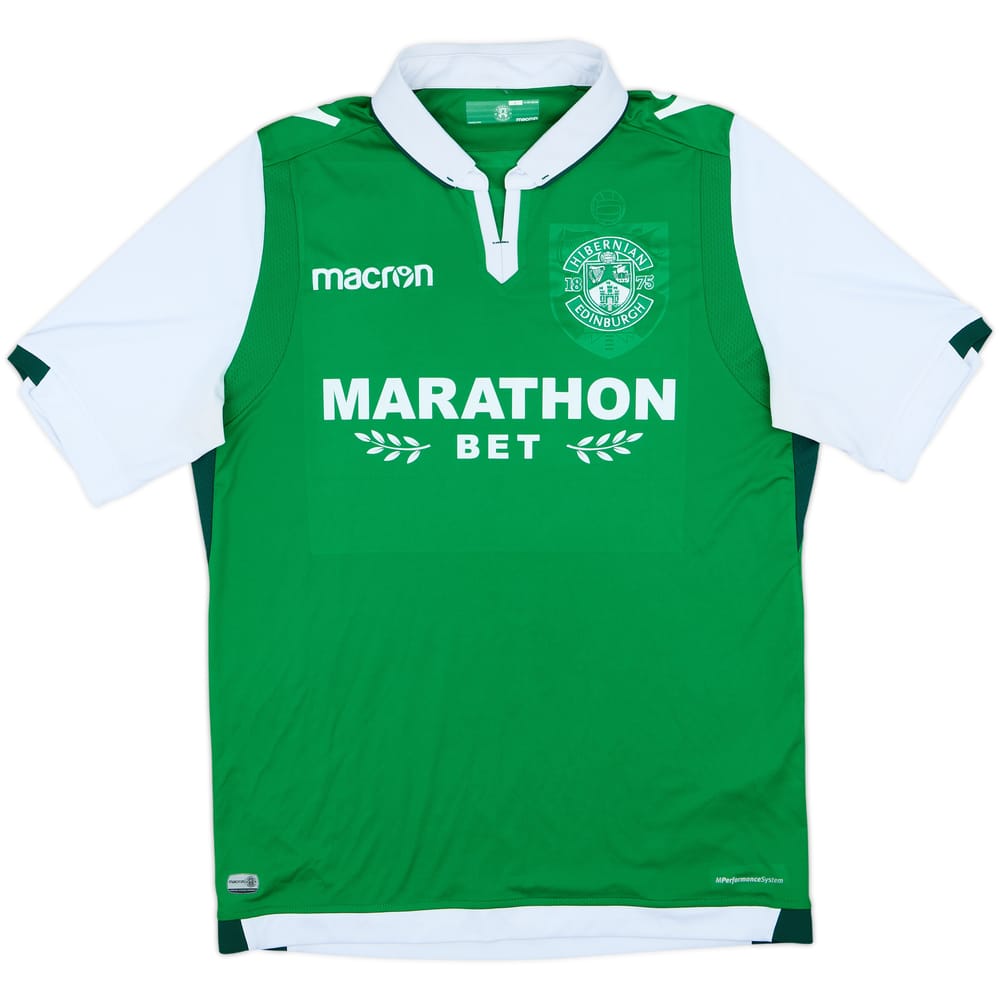 Camiseta de local del Hibernian 2017-18 - 8/10 - (L)