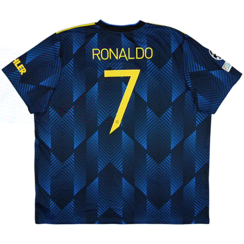 Camiseta de la tercera equipación del Manchester United 2021-22 Ronaldo #7 - 6/10 - (3XL)