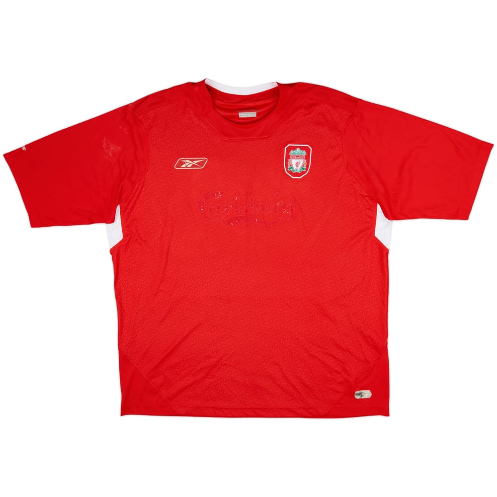 2004-06 Liverpool Camiseta Local - 3/10 - (XXL)