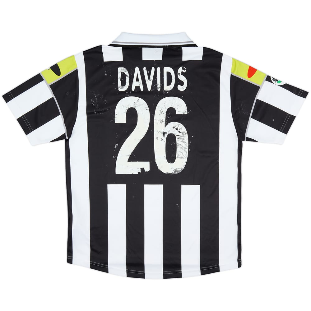 2000-01 Juventus Ciaoweb Home Shirt Davids #26 - 3/10 - (L)