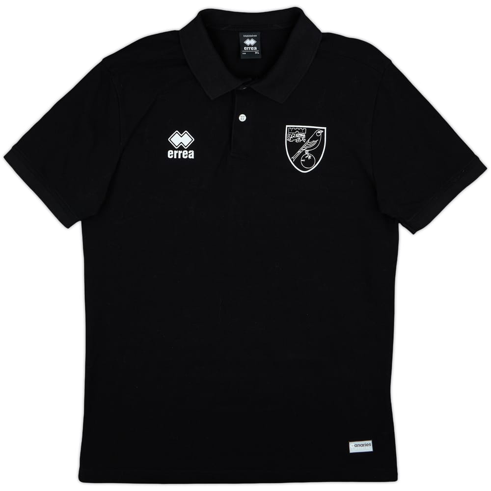 2017-18 Norwich Errea Polo Shirt - 9/10 - (XL)