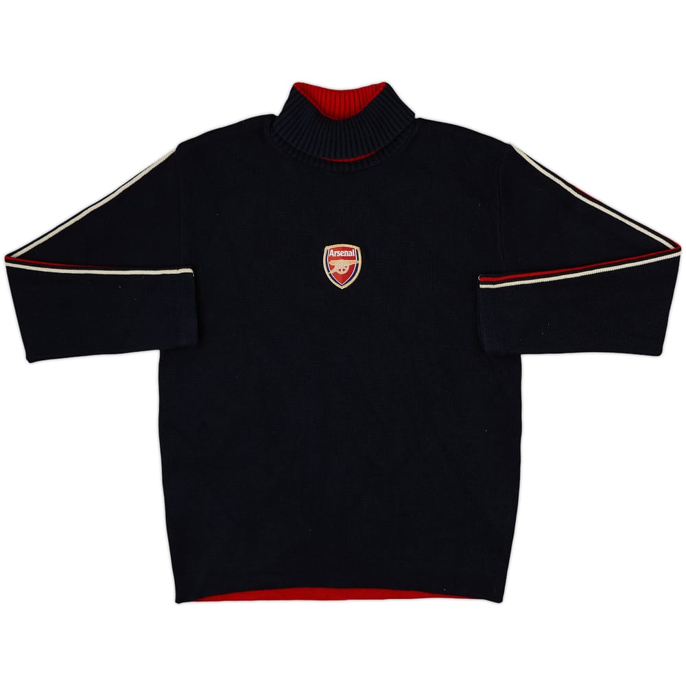 2000s Arsenal Knitted Sweat Top - 9/10 - (L)