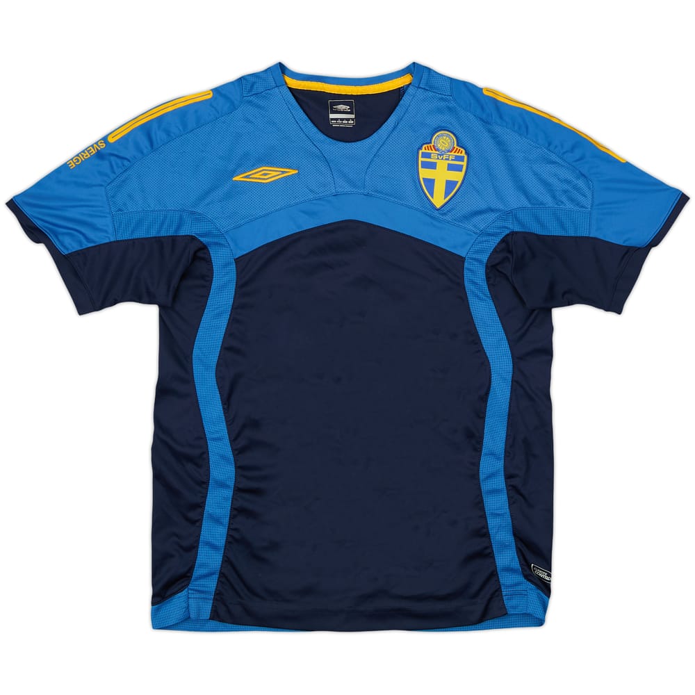 Camiseta de entrenamiento Umbro de Suecia 2010-11 Halldorsson #6 - 5/10 - (S)