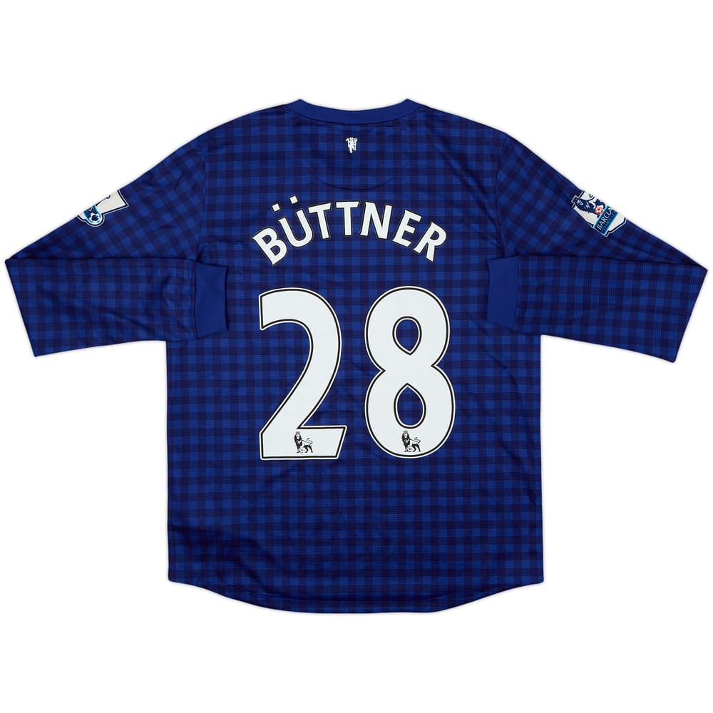 Camiseta de portero del Manchester United 2012-13 Buttner #28 - 6/10 - (Juvenil XL)