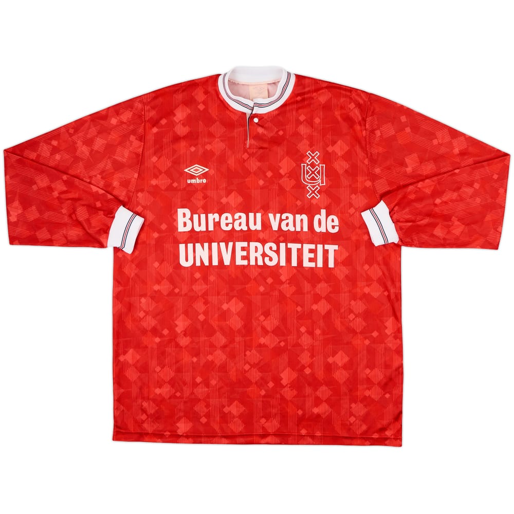 1990-92 Umbro Template L/S Shirt - 9/10 - (L)