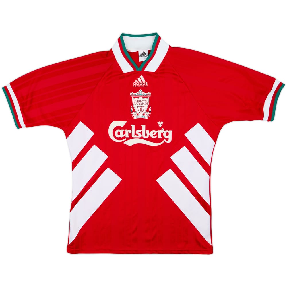 1993-95 Liverpool Home Shirt - 8/10 - (M)