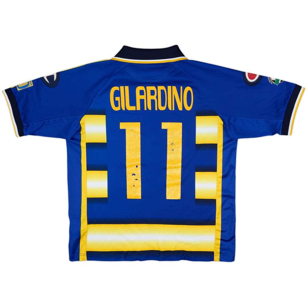 2003-04 Parma '90 Years' Home Shirt Gilardino #11 - 5/10 - (M)