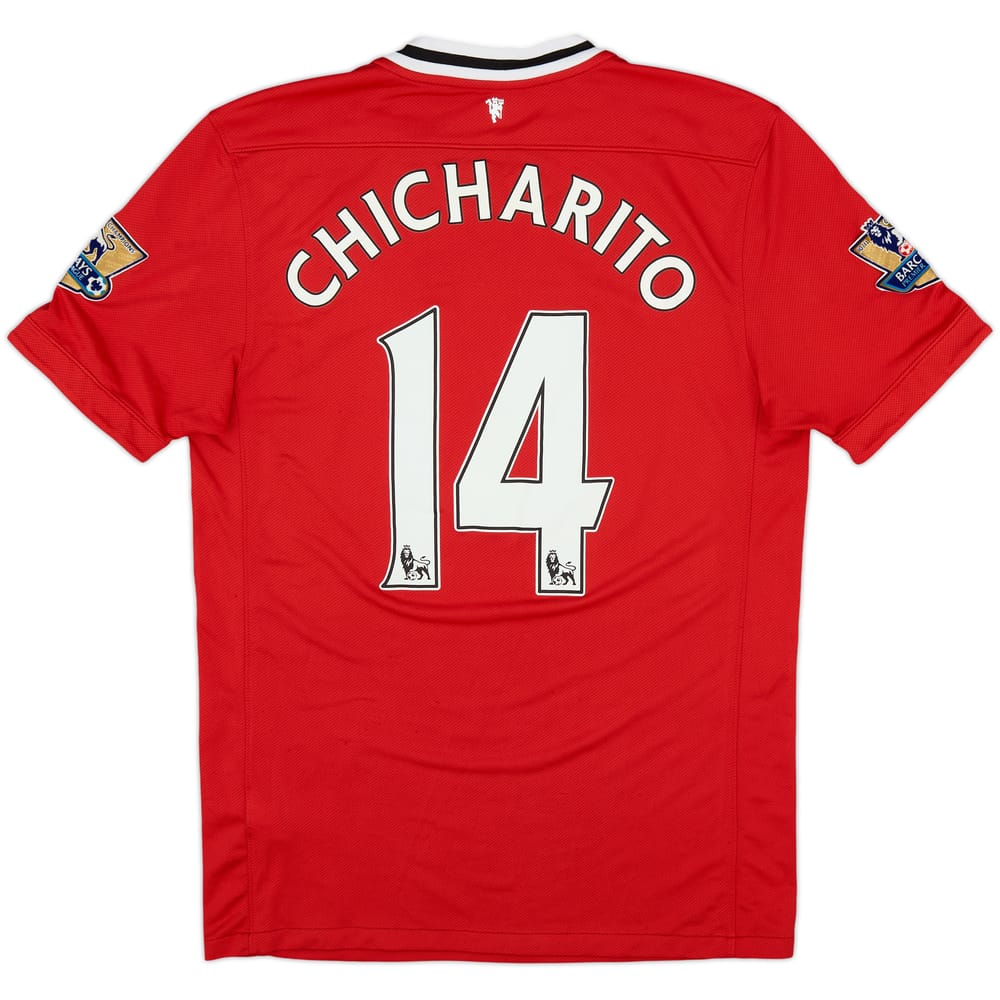 2011-12 Manchester United Home Shirt Chicharito #14 - 5/10 - (M)