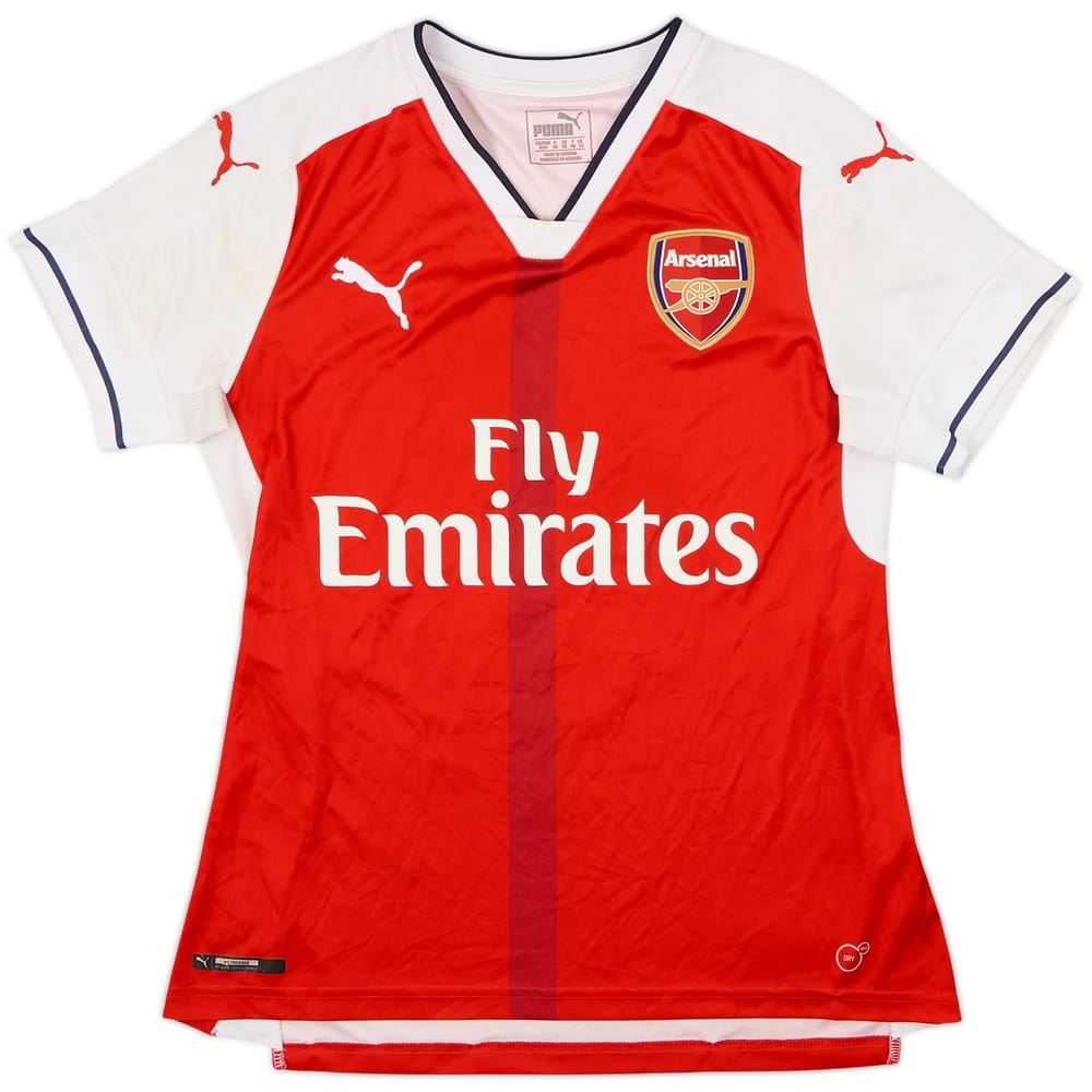 2016-17 Arsenal Home Shirt Tan #8 - 5/10 - (Women's M)