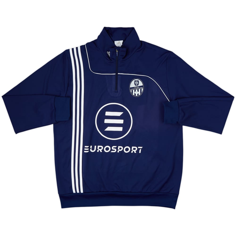 2011-12 Lija/Iklin adidas Football School Track Jacket - 8/10 - (XL)
