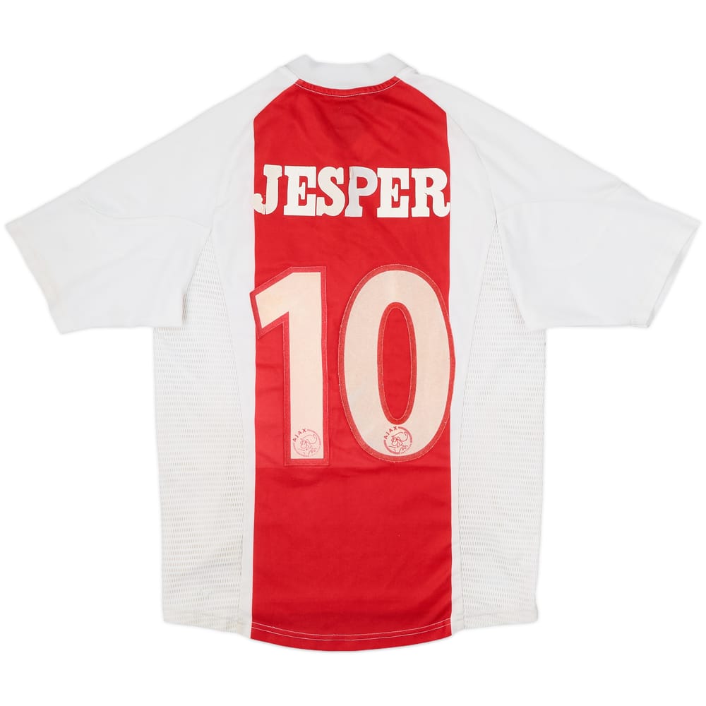 Camiseta de local del Ajax 2002-04 Jesper #10 - 3/10 - (S)