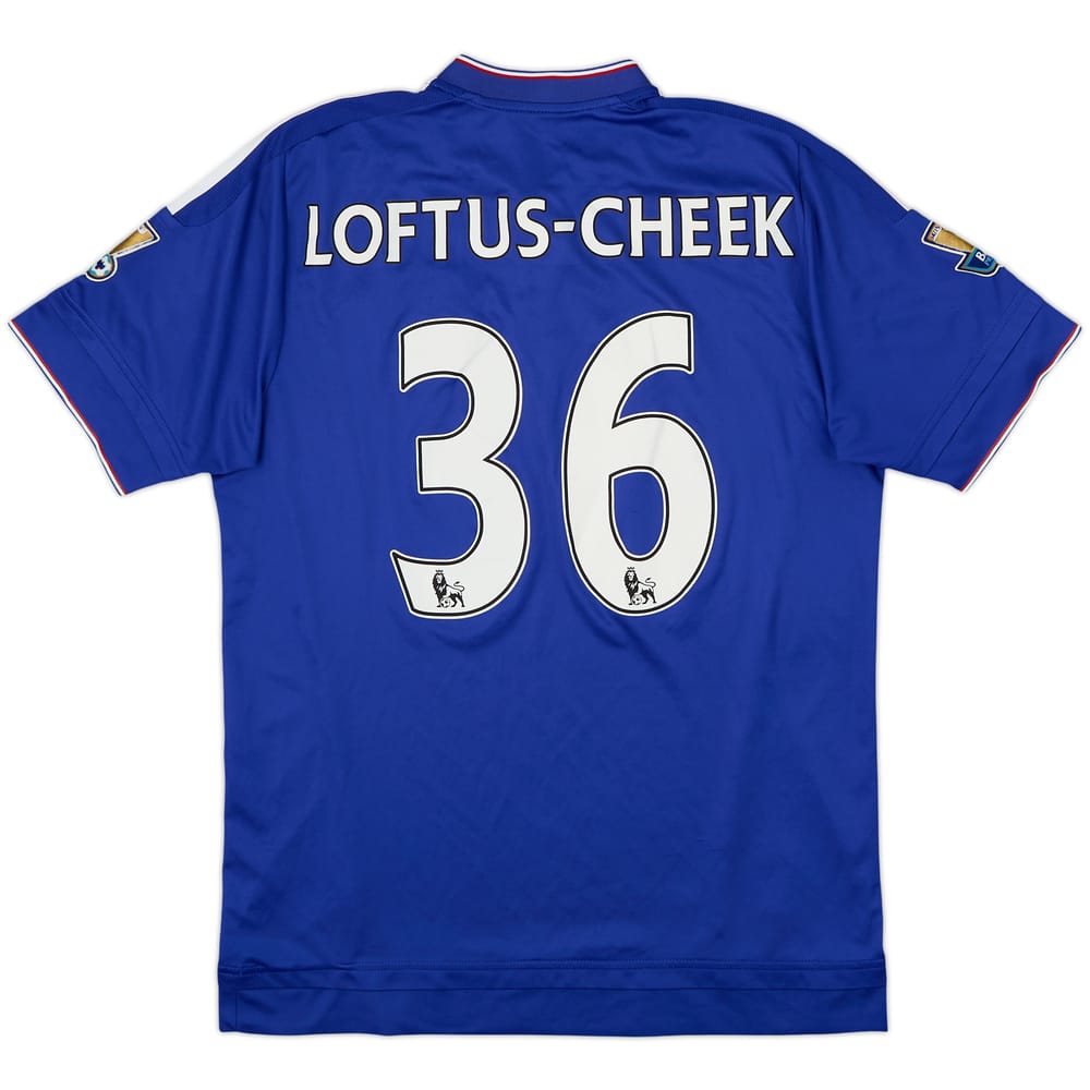 2015-16 Chelsea Home Shirt Loftus-Cheek #36 - 5/10 - (M)