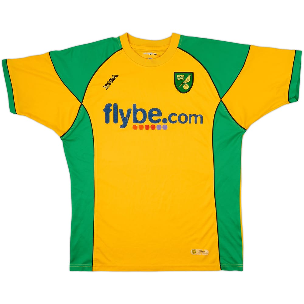 2006-08 Norwich Home Shirt Safri - 4/10 - (L)