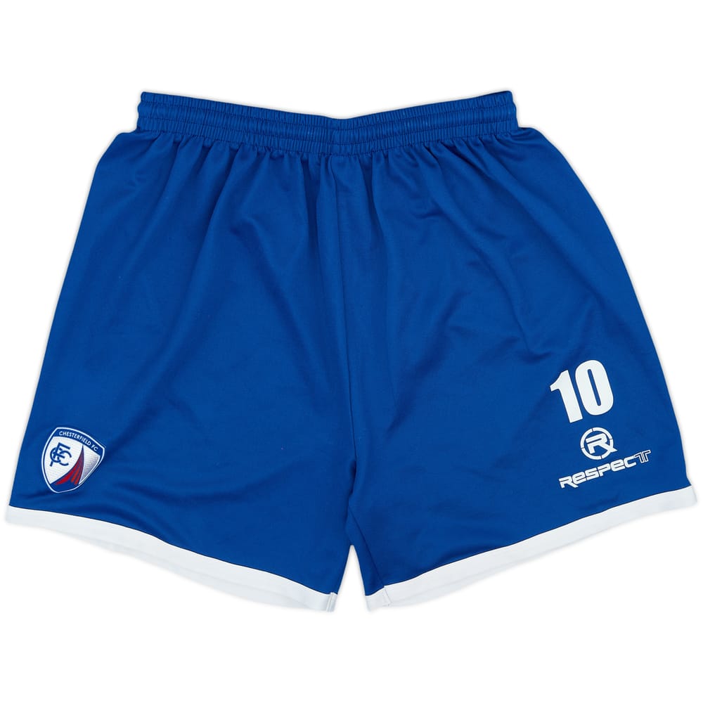 2011-12 Chesterfield Player Issue Away Shorts #10 - 7/10 - (M)