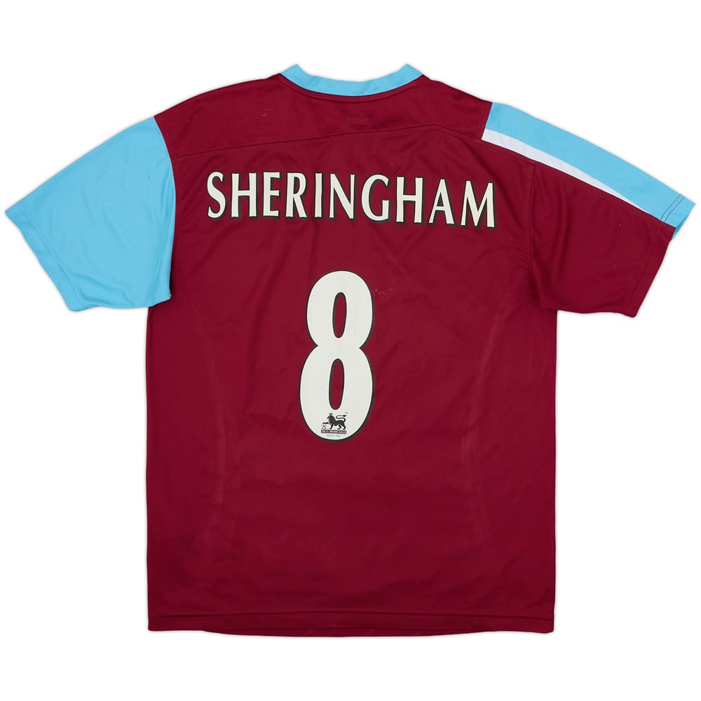2005-07 West Ham Home Shirt Sheringham #8 - 3/10 - (M)