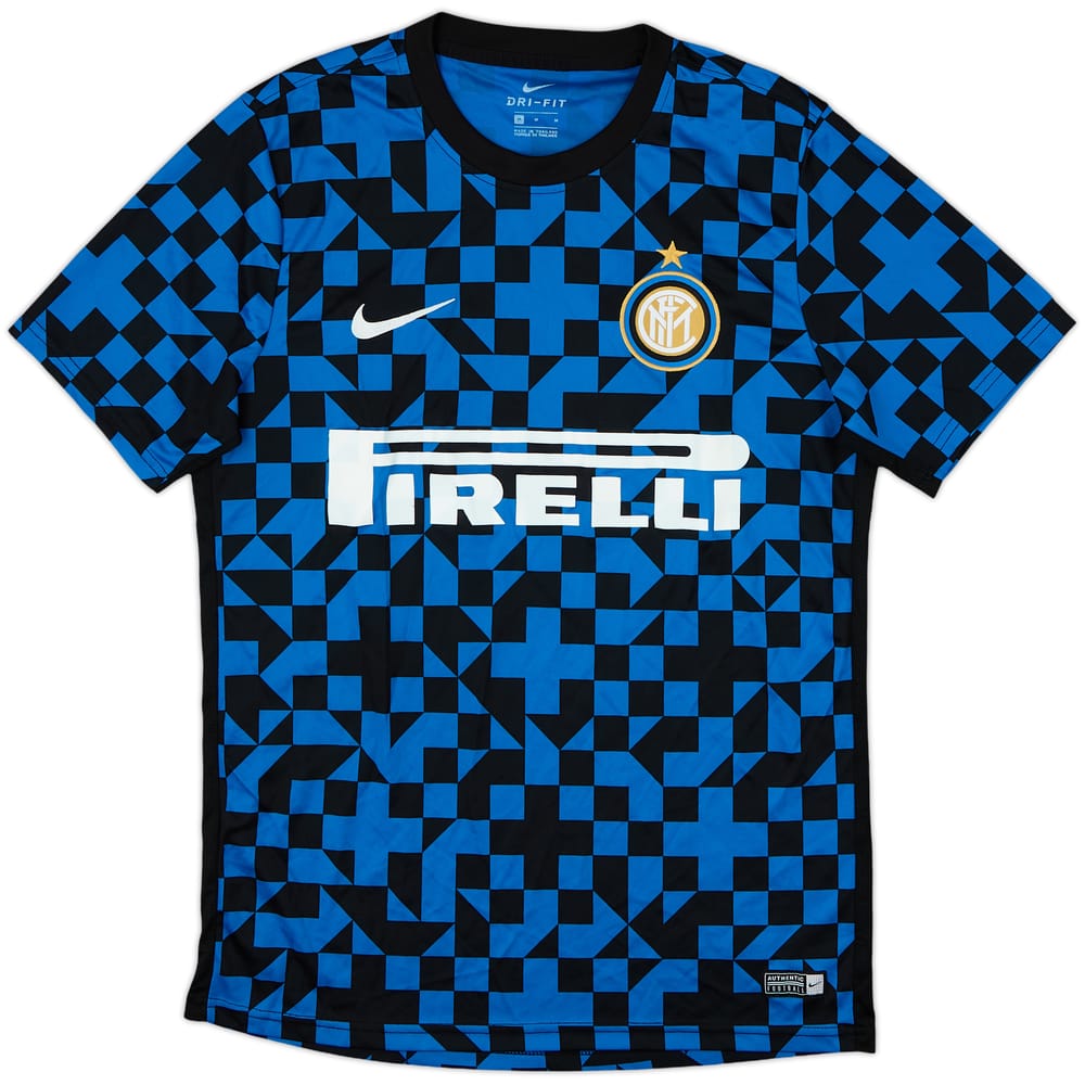 2019-20 Inter Milan Nike Pre-Match Training Shirt - 9/10 - (M)