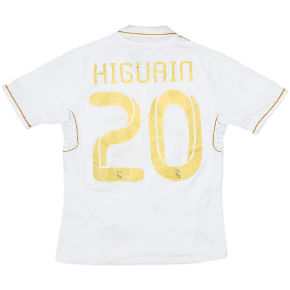 2011-12 Real Madrid Home Shirt Higuain #20 - 4/10 - (S.Boys)
