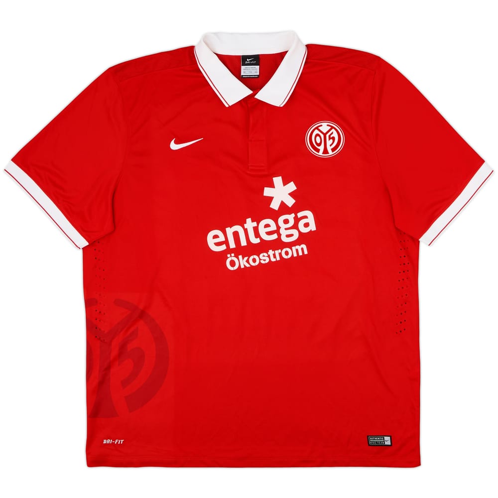 2014-15 FSV Mainz Home Shirt Harald #00 - 9/10 - (XXL)